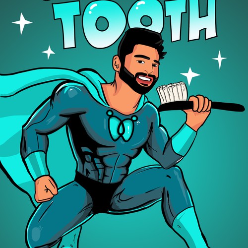 Super tooth brushing book cover