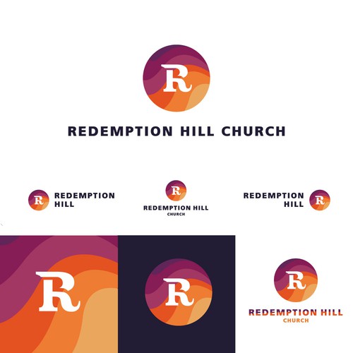 Vibrant but logo for start-up church