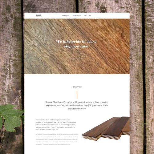 Website Design for a Flooring Company