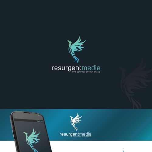 Resurgent media logo