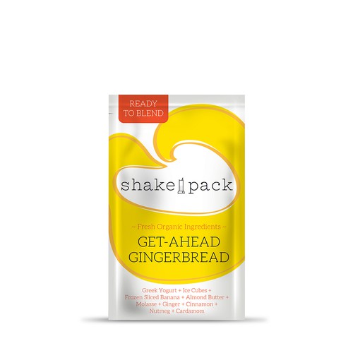 Packaging Label for Shake Pack