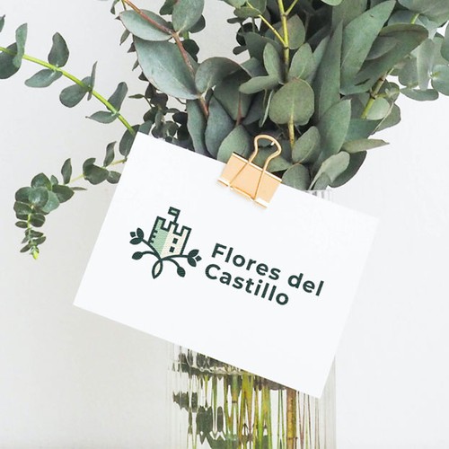 Flores del Castillo - Modern Logo & Brand Identity Design