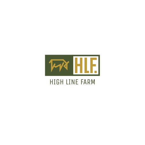 High Line Farm logo Concept