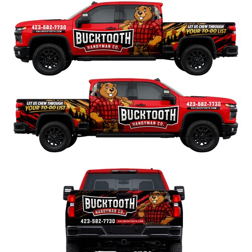 Package Logo, Mascot and Car Wrap Branding
