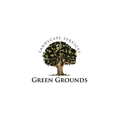 Logo Design Concept For landscaping company