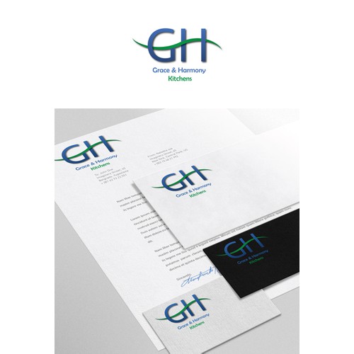 Mindfulness? Matisse? More GH? Logo for a kitchen design and installation company