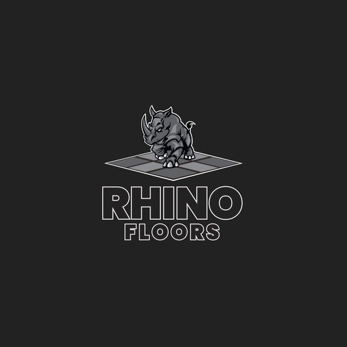 CONCEPT: THE RHINO WAS STANDING ON THE FLOOR