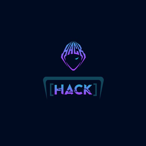  Hacker Themed Logo