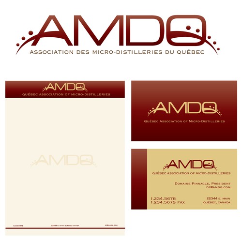 Help AMDQ with a new logo and business card