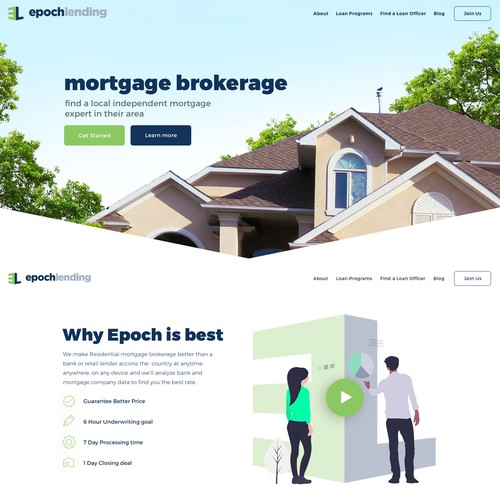 Corporate Mortgage Website
