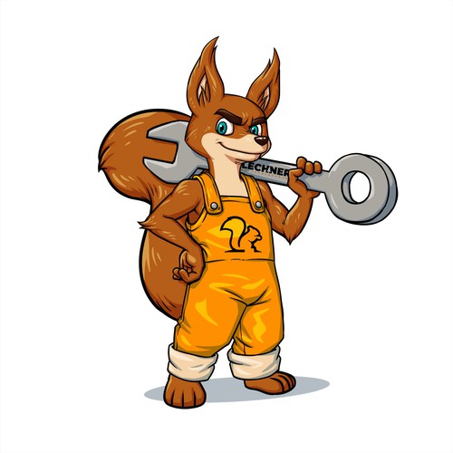Squirrel Mascot
