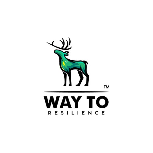 "Way To Resilience" Logo Design for Child and Parent Care Company