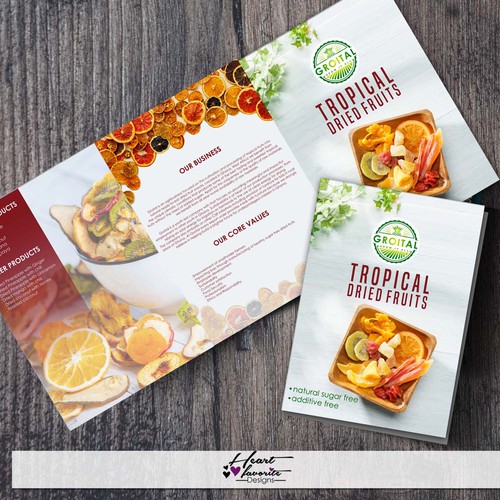Brochure Tropical Dried Fruit (Entry)