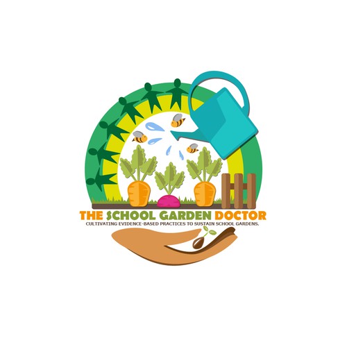 school garden logo