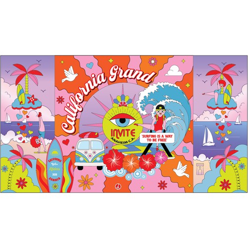 Mural Sport California Grand