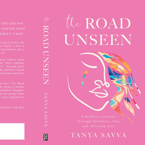 Book Cover Design for "The Road Unseen" Book