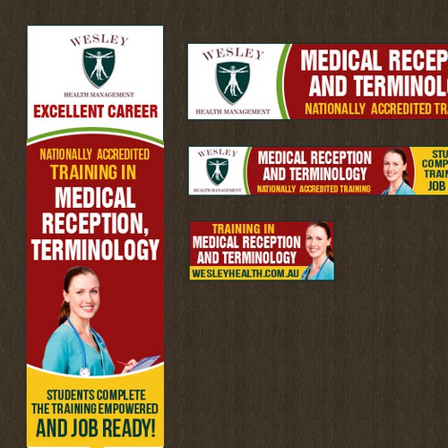 banner design for medical reception