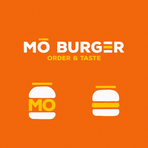 Mō Burger Restaurant Logo
