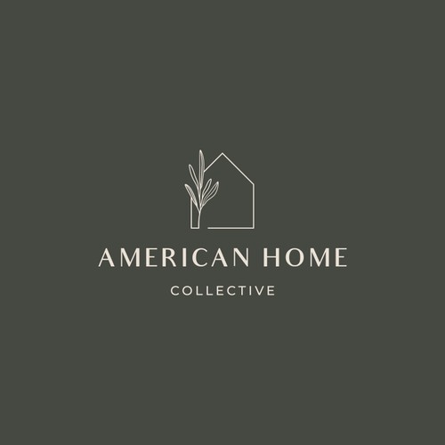 Hand-drawn, organic design for American Home Collective