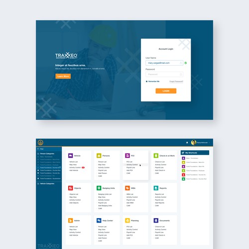 Web App design