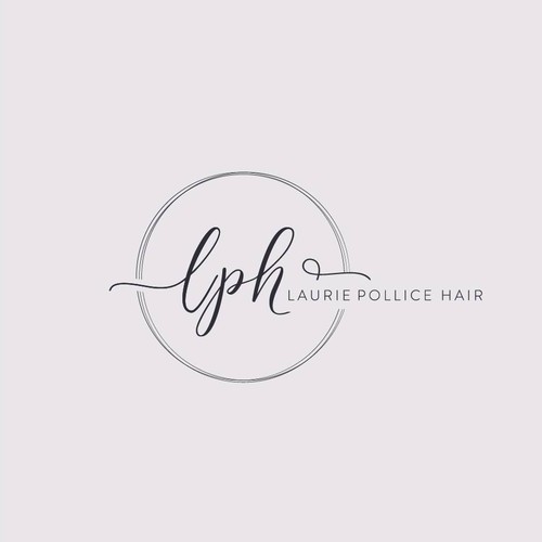 Logo concept for "LPH(hair stylist)"