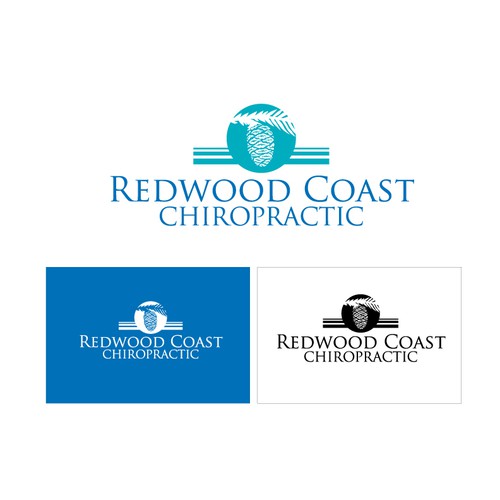 California coastal mountain chiropractor needs new updated logo.