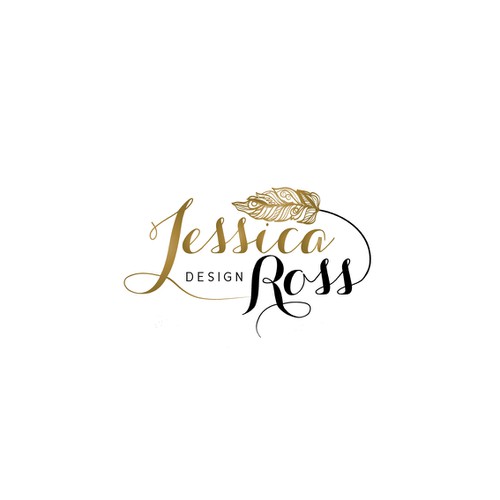 Handcrafted, sophisticated and simplistic Interior Designers Logo 