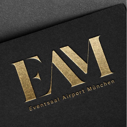 Sophisticated monogram for Eventsaal Airport München