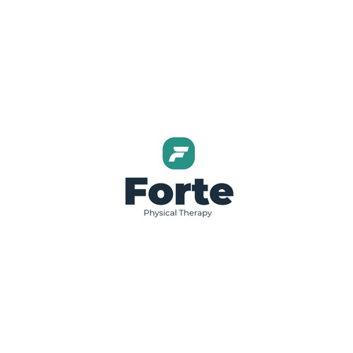 Conceito de logo para marca "Forte" Physical Therapy