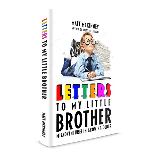 Fun design for an auto-biographical book