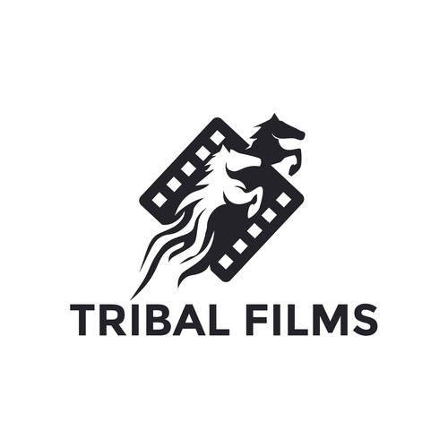 Powerful and Sophisticated Logo for Tribal Films Production 