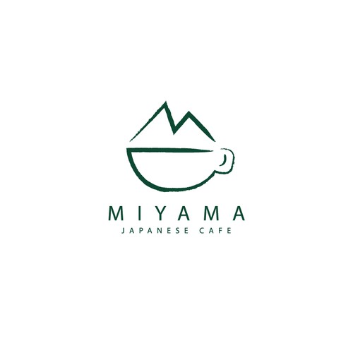 Logo for a Japanese Cafe 