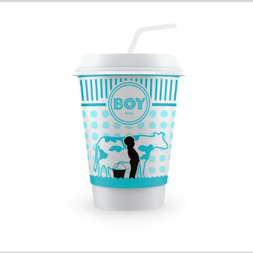 Help us create one of a kind packaging for new milkshake bar, BOY & Co.