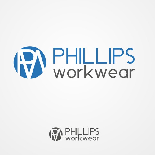 Create a winning logo for a work wear store.