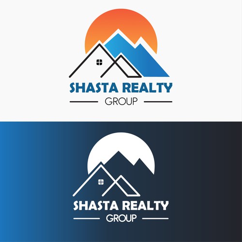 Logo consept for "Shasta Realty Group"
