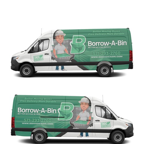 borrow a bin van wrap