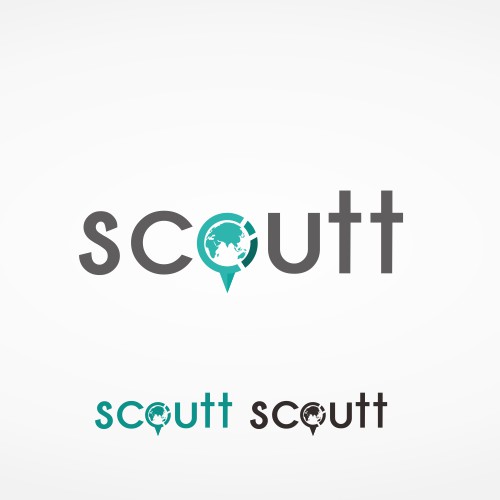 Create a work mark for Scoutt.  A Hipster Travel Site.