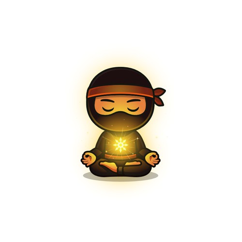 Ninja character logo is available!