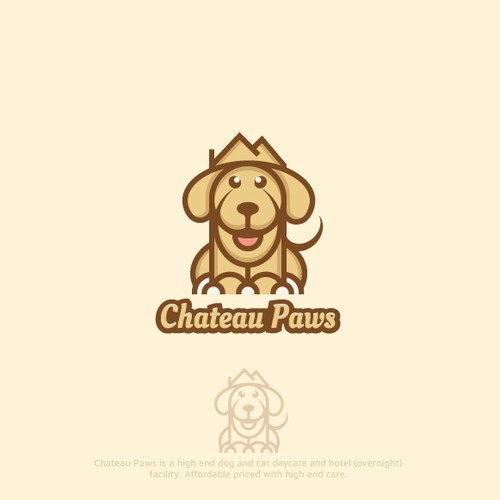 Bold Logo For Daycare Pets Hotel