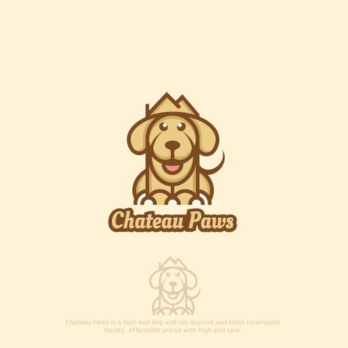 Bold Logo For Daycare Pets Hotel