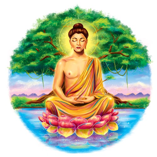 Buddha illustration
