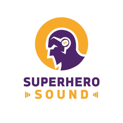 iconic logo for Superhero Sound 