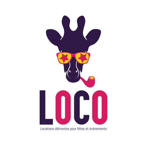 In contest LOCO, create a delirious logo for rental of inflatable castles and crazy games for events