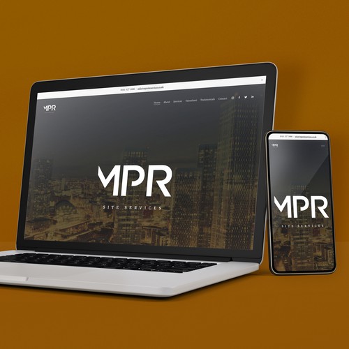 MPR Site Services – Website