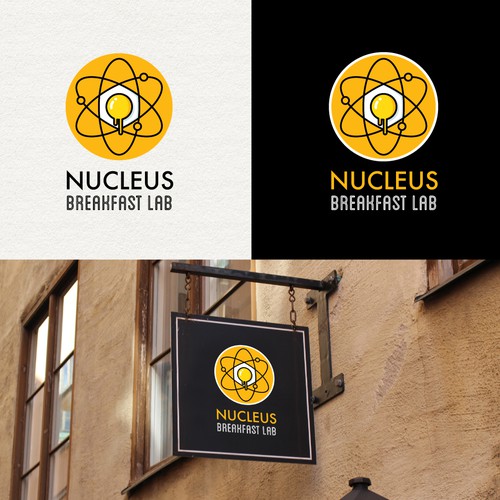 Creative logo for a modern breakfast restaurant