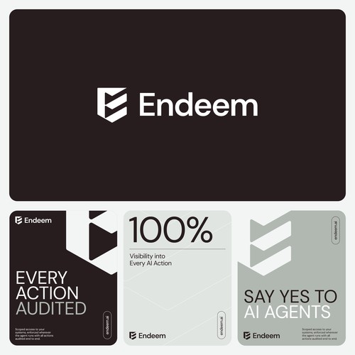 Modern branding for AI-powered Startup | SaaS | B2B | Tech | Cybersecurity