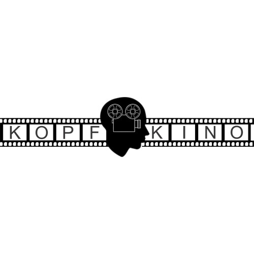 Create the next logo for KOPFKINO meaning: inner/mental cinema