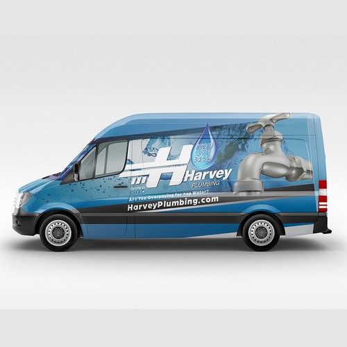 Van Wrap for Harvey Plumbing