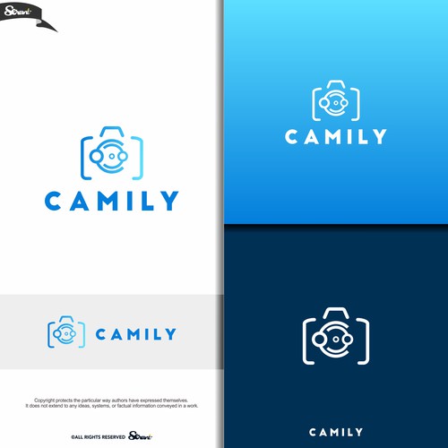 simple logo of camily