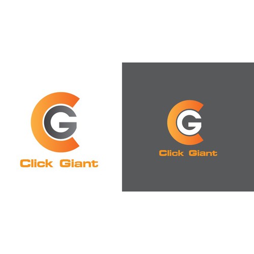 Click Giant logo concept